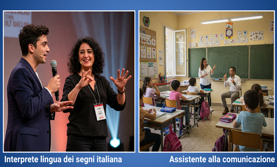Assistente alla comunicazione e interprete LIS: quali differenze?